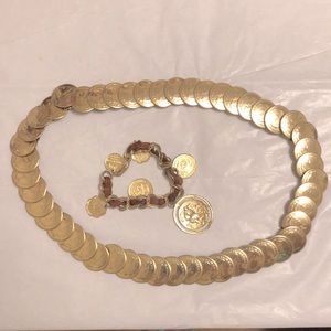 Vintage necklace and bracelet